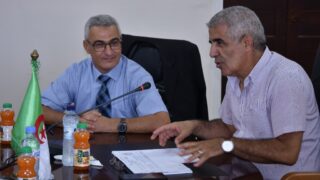 Installation du Pr. BRADAI Mokrane en qualité de nouveau doyen de la faculté de Technologie 16 Installation du Pr BRADAI Mokrane en qualite de nouveau doyen de la faculte de Technologie le 16 10 202341