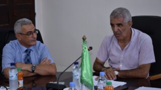 Installation du Pr. BRADAI Mokrane en qualité de nouveau doyen de la faculté de Technologie 18 Installation du Pr BRADAI Mokrane en qualite de nouveau doyen de la faculte de Technologie le 16 10 202343