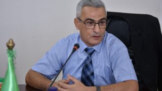 Installation du Pr. BRADAI Mokrane en qualité de nouveau doyen de la faculté de Technologie 21 Installation du Pr BRADAI Mokrane en qualite de nouveau doyen de la faculte de Technologie le 16 10 202350