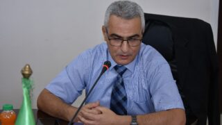 Installation du Pr. BRADAI Mokrane en qualité de nouveau doyen de la faculté de Technologie 17 Installation du Pr BRADAI Mokrane en qualite de nouveau doyen de la faculte de Technologie le 16 10 202358