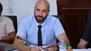 Installation du Pr. BRADAI Mokrane en qualité de nouveau doyen de la faculté de Technologie 27 Installation du Pr BRADAI Mokrane en qualite de nouveau doyen de la faculte de Technologie le 16 10 202362