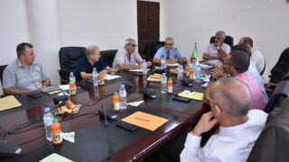 Installation du Pr. BRADAI Mokrane en qualité de nouveau doyen de la faculté de Technologie 46 Installation du Pr BRADAI Mokrane en qualite de nouveau doyen de la faculte de Technologie le 16 10 202374