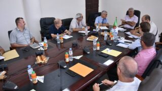 Installation du Pr. BRADAI Mokrane en qualité de nouveau doyen de la faculté de Technologie 56 Installation du Pr BRADAI Mokrane en qualite de nouveau doyen de la faculte de Technologie le 16 10 202379