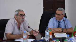 Installation du Pr. BRADAI Mokrane en qualité de nouveau doyen de la faculté de Technologie 47 Installation du Pr BRADAI Mokrane en qualite de nouveau doyen de la faculte de Technologie le 16 10 202381