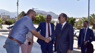 Visite de son excellence l'ambassadeur de l'Italie Monsieur Giovanni PUGLIESE à l'Université A. MIRA Béjaia. 3 Visite de son excellence l ambassadeur de l italie Monsieur Giovanni PUGLIESE a l universite A MIRA Bejaia 05 10 202304