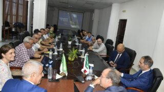 Visite de son excellence l'ambassadeur de l'Italie Monsieur Giovanni PUGLIESE à l'Université A. MIRA Béjaia. 33 Visite de son excellence l ambassadeur de l italie Monsieur Giovanni PUGLIESE a l universite A MIRA Bejaia 05 10 202334