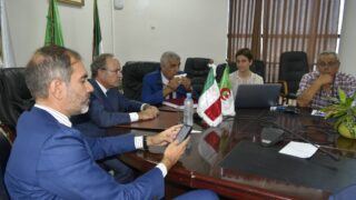 Visite de son excellence l'ambassadeur de l'Italie Monsieur Giovanni PUGLIESE à l'Université A. MIRA Béjaia. 38 Visite de son excellence l ambassadeur de l italie Monsieur Giovanni PUGLIESE a l universite A MIRA Bejaia 05 10 202339