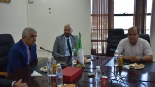 l instalation de M OUAROUF Boualem en qualite de nouveau secretaire general de l universite le 13 06 2023020