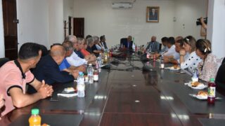 l instalation de M OUAROUF Boualem en qualite de nouveau secretaire general de l universite le 13 06 2023033