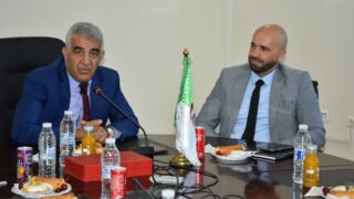 l instalation de M OUAROUF Boualem en qualite de nouveau secretaire general de l universite le 13 06 2023050
