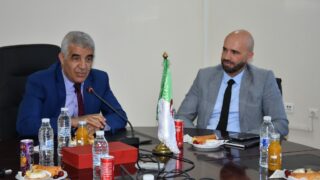 l instalation de M OUAROUF Boualem en qualite de nouveau secretaire general de l universite le 13 06 2023051