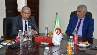 l instalation de M OUAROUF Boualem en qualite de nouveau secretaire general de l universite le 13 06 2023055