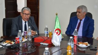 l instalation de M OUAROUF Boualem en qualite de nouveau secretaire general de l universite le 13 06 2023056