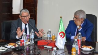 l instalation de M OUAROUF Boualem en qualite de nouveau secretaire general de l universite le 13 06 2023068
