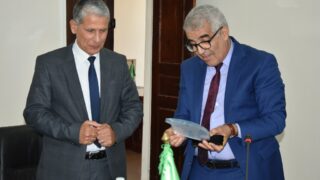 l instalation de M OUAROUF Boualem en qualite de nouveau secretaire general de l universite le 13 06 2023071