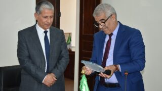 l instalation de M OUAROUF Boualem en qualite de nouveau secretaire general de l universite le 13 06 2023072