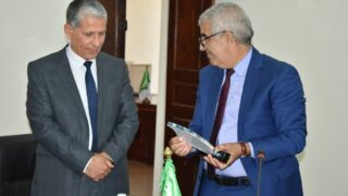 l instalation de M OUAROUF Boualem en qualite de nouveau secretaire general de l universite le 13 06 2023073