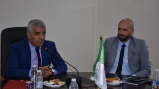 l instalation de M OUAROUF Boualem en qualite de nouveau secretaire general de l universite le 13 06 2023094