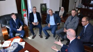 Cooperation internationale entre l universite de Bejaia et l universite Gdansk pologne le 16 11 202323