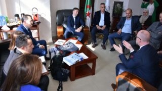 Cooperation internationale entre l universite de Bejaia et l universite Gdansk pologne le 16 11 202348