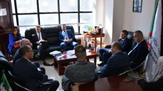 Cooperation internationale entre l universite de Bejaia et l universite Gdansk pologne le 16 11 202359