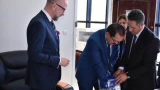 Cooperation internationale entre l universite de Bejaia et l universite Gdansk pologne le 16 11 202369