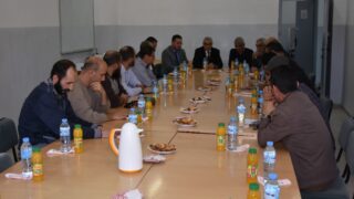 Installation de Monsieur BOUNOUNI Sofiane en qualité de vice doyen. 63 Istalation de Monsieur BOUNOUNI Sofiane en qualite de vice doyen charge de la pedagogie a la faculte de technologie le 14 11 20