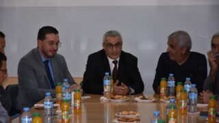 Installation de Monsieur BOUNOUNI Sofiane en qualité de vice doyen. 64 Istalation de Monsieur BOUNOUNI Sofiane en qualite de vice doyen charge de la pedagogie a la faculte de technologie le 14 11 20 02