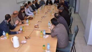 Installation de Monsieur BOUNOUNI Sofiane en qualité de vice doyen. 66 Istalation de Monsieur BOUNOUNI Sofiane en qualite de vice doyen charge de la pedagogie a la faculte de technologie le 14 11 20 04