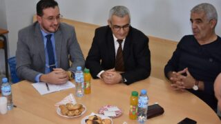 Installation de Monsieur BOUNOUNI Sofiane en qualité de vice doyen. 74 Istalation de Monsieur BOUNOUNI Sofiane en qualite de vice doyen charge de la pedagogie a la faculte de technologie le 14 11 20 13