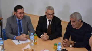 Installation de Monsieur BOUNOUNI Sofiane en qualité de vice doyen. 75 Istalation de Monsieur BOUNOUNI Sofiane en qualite de vice doyen charge de la pedagogie a la faculte de technologie le 14 11 20 14