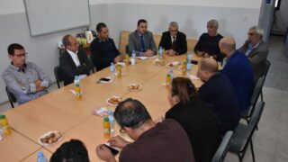 Installation de Monsieur BOUNOUNI Sofiane en qualité de vice doyen. 14 Istalation de Monsieur BOUNOUNI Sofiane en qualite de vice doyen charge de la pedagogie a la faculte de technologie le 14 11 20 26