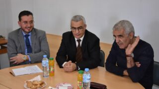 Installation de Monsieur BOUNOUNI Sofiane en qualité de vice doyen. 16 Istalation de Monsieur BOUNOUNI Sofiane en qualite de vice doyen charge de la pedagogie a la faculte de technologie le 14 11 20 29