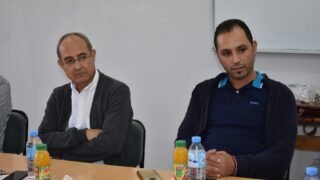 Installation de Monsieur BOUNOUNI Sofiane en qualité de vice doyen. 18 Istalation de Monsieur BOUNOUNI Sofiane en qualite de vice doyen charge de la pedagogie a la faculte de technologie le 14 11 20 34