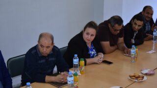 Installation de Monsieur BOUNOUNI Sofiane en qualité de vice doyen. 22 Istalation de Monsieur BOUNOUNI Sofiane en qualite de vice doyen charge de la pedagogie a la faculte de technologie le 14 11 20 37