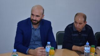 Installation de Monsieur BOUNOUNI Sofiane en qualité de vice doyen. 10 Istalation de Monsieur BOUNOUNI Sofiane en qualite de vice doyen charge de la pedagogie a la faculte de technologie le 14 11 20 41