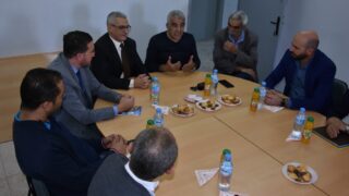 Installation de Monsieur BOUNOUNI Sofiane en qualité de vice doyen. 28 Istalation de Monsieur BOUNOUNI Sofiane en qualite de vice doyen charge de la pedagogie a la faculte de technologie le 14 11 20 43