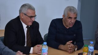 Installation de Monsieur BOUNOUNI Sofiane en qualité de vice doyen. 21 Istalation de Monsieur BOUNOUNI Sofiane en qualite de vice doyen charge de la pedagogie a la faculte de technologie le 14 11 20 50