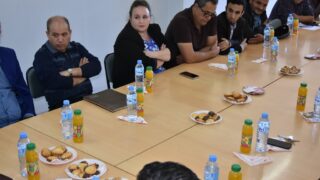 Installation de Monsieur BOUNOUNI Sofiane en qualité de vice doyen. 35 Istalation de Monsieur BOUNOUNI Sofiane en qualite de vice doyen charge de la pedagogie a la faculte de technologie le 14 11 20 52