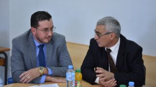 Installation de Monsieur BOUNOUNI Sofiane en qualité de vice doyen. 27 Istalation de Monsieur BOUNOUNI Sofiane en qualite de vice doyen charge de la pedagogie a la faculte de technologie le 14 11 20 57