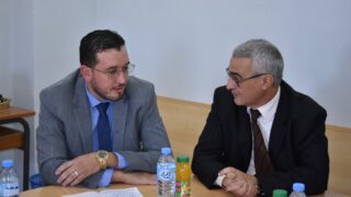 Installation de Monsieur BOUNOUNI Sofiane en qualité de vice doyen. 38 Istalation de Monsieur BOUNOUNI Sofiane en qualite de vice doyen charge de la pedagogie a la faculte de technologie le 14 11 20 58