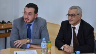 Installation de Monsieur BOUNOUNI Sofiane en qualité de vice doyen. 42 Istalation de Monsieur BOUNOUNI Sofiane en qualite de vice doyen charge de la pedagogie a la faculte de technologie le 14 11 20 62