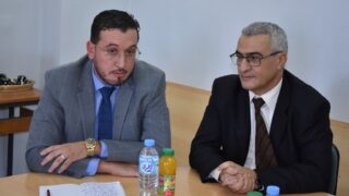 Installation de Monsieur BOUNOUNI Sofiane en qualité de vice doyen. 43 Istalation de Monsieur BOUNOUNI Sofiane en qualite de vice doyen charge de la pedagogie a la faculte de technologie le 14 11 20 63