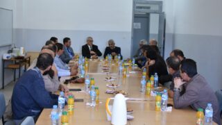 Installation de Monsieur BOUNOUNI Sofiane en qualité de vice doyen. 61 Istalation de Monsieur BOUNOUNI Sofiane en qualite de vice doyen charge de la pedagogie a la faculte de technologie le 14 11 20 80