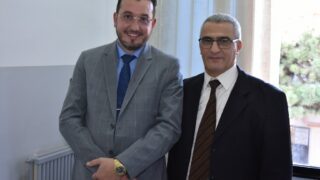 Installation de Monsieur BOUNOUNI Sofiane en qualité de vice doyen. 82 Istalation de Monsieur BOUNOUNI Sofiane en qualite de vice doyen charge de la pedagogie a la faculte de technologie le 14 11 20 83