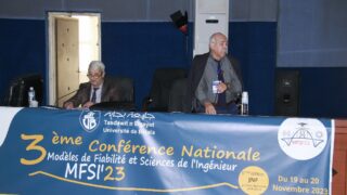 la 3ème Conférence Nationale sous le thème : "Modèles de Fiabilité et Sciences de l’Ingénieur" "MFSI 2023" 6 LA5B571