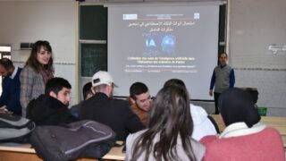 Mini Workshop intituie l utilisation des outils de l intelligence artificielle dans l elaboration des memoires de Master au pro 44