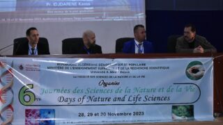 "6èmes journées des sciences de la nature et de la vie". 55 6eme journee des sciences de la nature et de la vie le 28 novembre 202334
