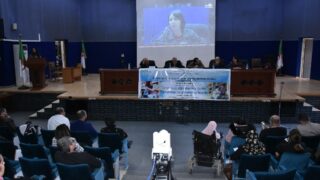 Ceremonie de celebration de la Journee Internationale des Personnes Handicapees le 03 12 202372