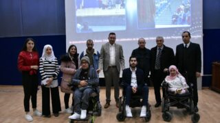 Ceremonie de celebration de la Journee Internationale des Personnes Handicapees le 03 12 202378